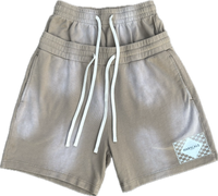 HG Double Waist Sweat Shorts