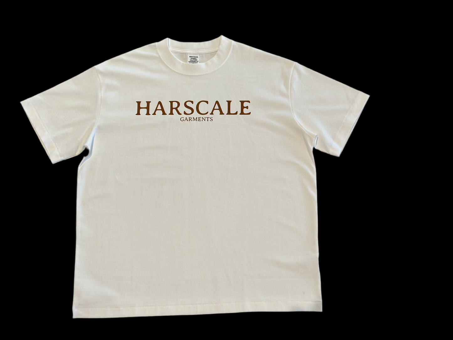 Harscale T-Shirt in WHITE (OVERSIZED)