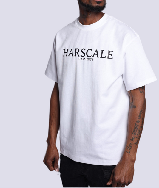 Harscale T-Shirt in WHITE (OVERSIZED)