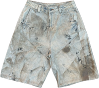 HG Painter Denim Shorts