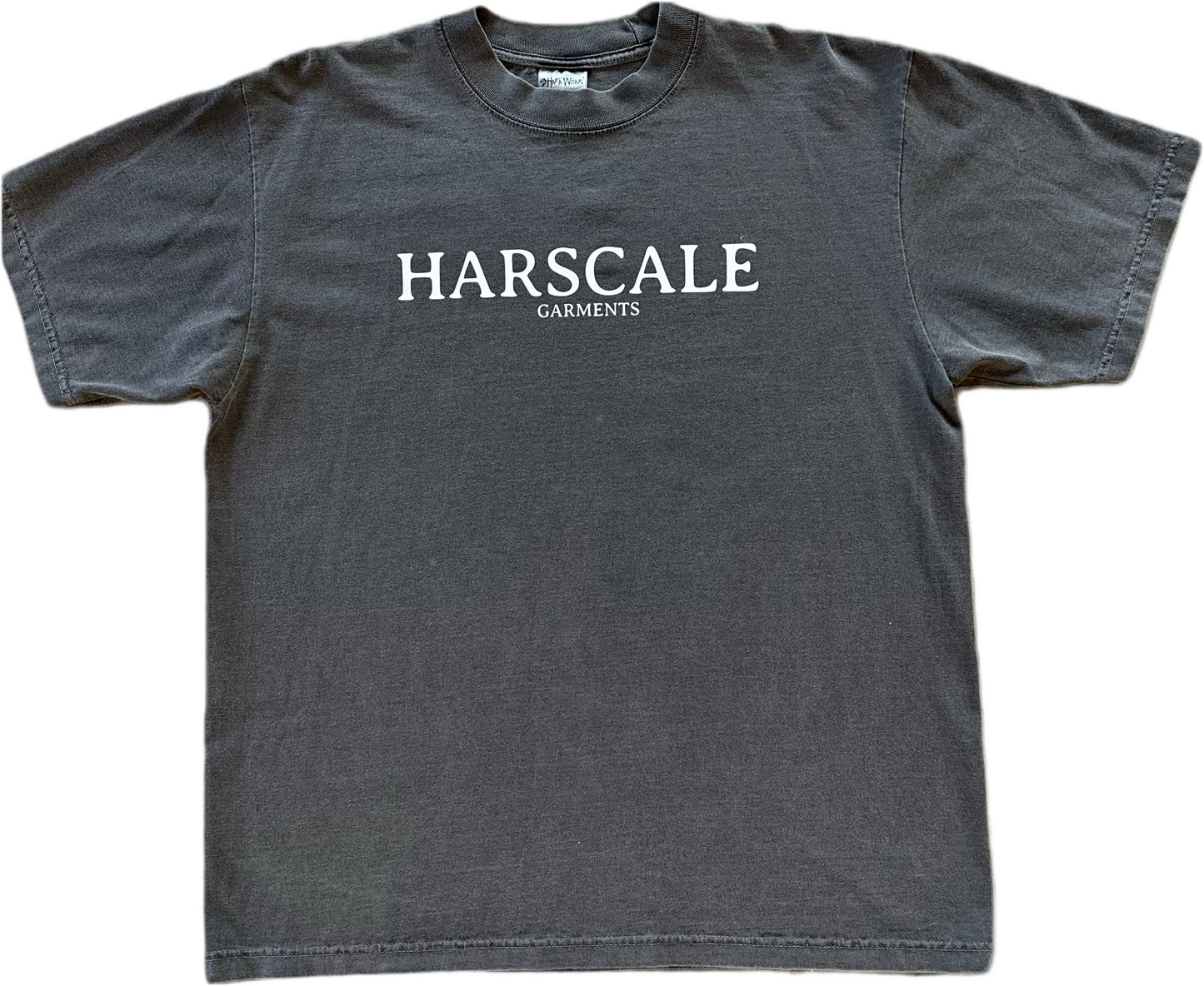 UNISEX Harscale T-Shirt in Washed Grey (OVERSIZED)